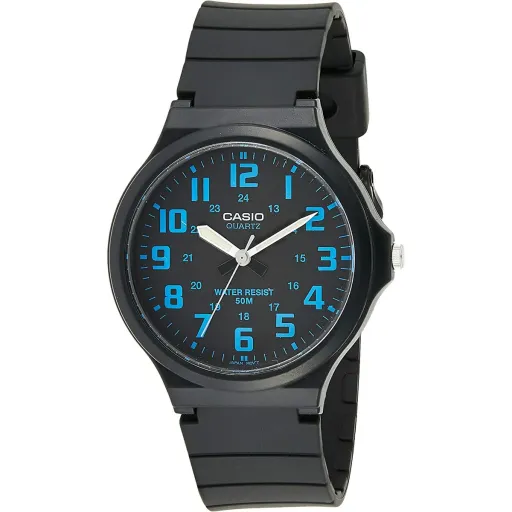 Relógio Masculino Casio MW-240-2 Preto (Ø 35 mm) (Ø 43,5 mm)