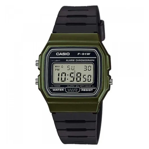 Relógio Unissexo Casio VINTAGE Preto Verde (Ø 35 mm)