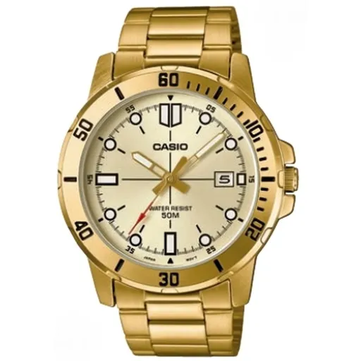 Relógio Masculino Casio DIVER Dourado (Ø 45 mm)