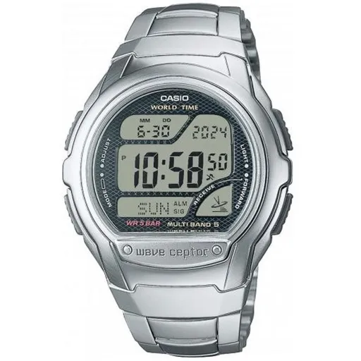 Relógio Masculino Casio WV-58RD-1AEF Preto Prateado (Ø 44 mm)