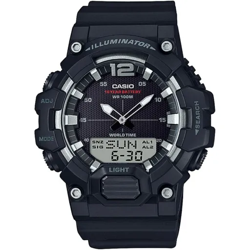 Relógio Masculino Casio ILLUMINATOR Black (Ø 53 mm)