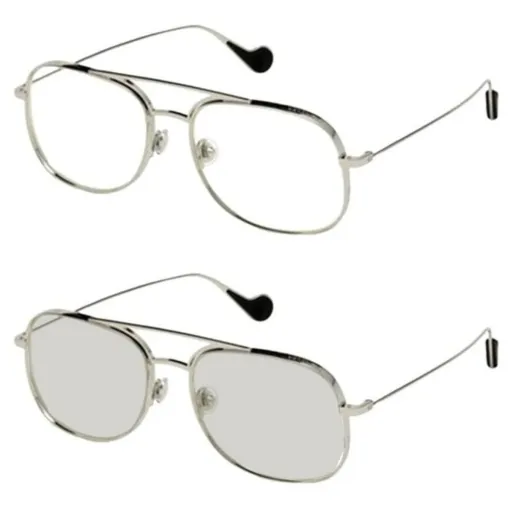 Óculos Escuros Masculinos Moncler PHOTOCHROMIC SHINY PALLADIUM