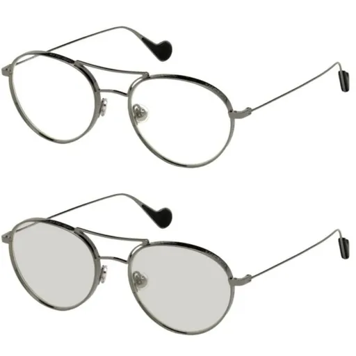 Óculos Escuros Masculinos Moncler PHOTOCHROMIC SHINY GUNMETAL