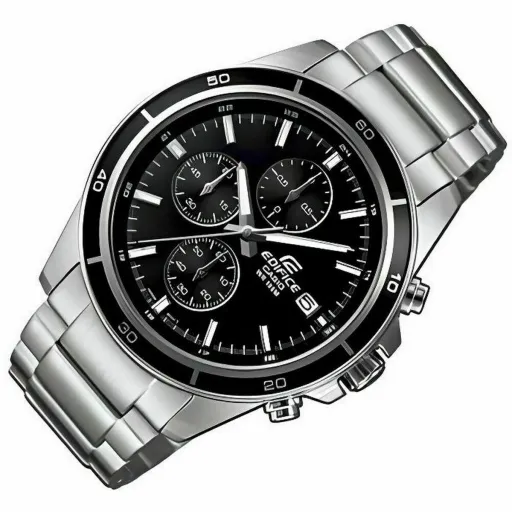 Relógio Unissexo Casio EFR-526D-1AVUEF Preto Prateado