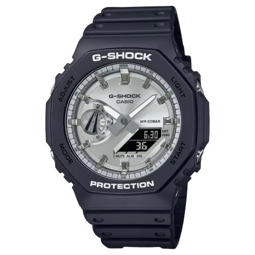 Relógio Masculino Casio G-Shock OAK - SILVER DIAL (Ø 45 mm)