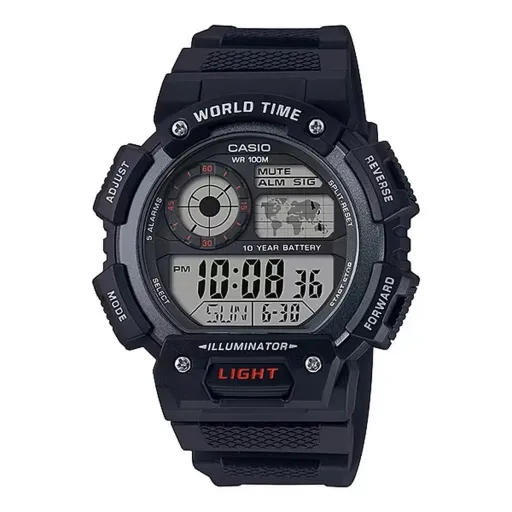 Relógio Masculino Casio ILLUMINATOR WORLDTIME (Ø 51 mm)