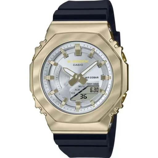 Relógio Feminino Casio G-Shock OAK METAL COVERED COMPACT - BELLE COURBE SERIE