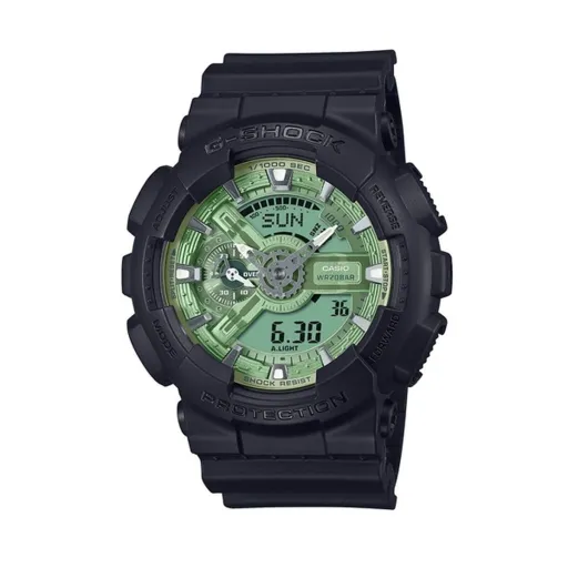 Relógio Masculino Casio G-Shock GA-110CD-1A3ER Preto Verde (Ø 51 mm)