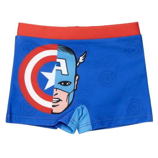 Calções de Banho Boxer para Meninos The Avengers Azul Escuro