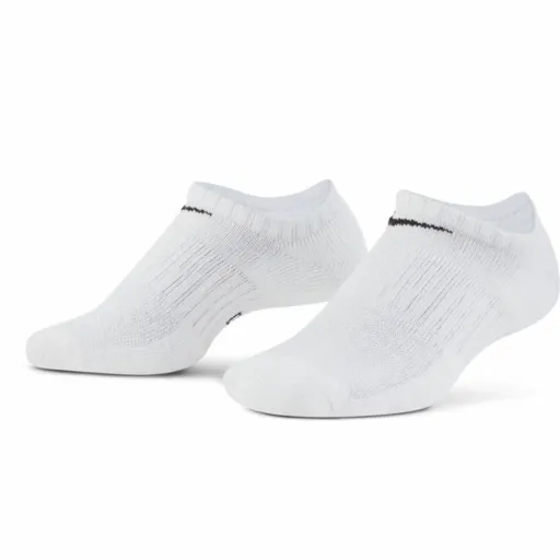 Meias Low-Cut Nike Everyday Cushioned 3 Pares Branco