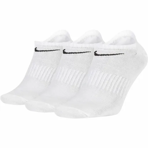 Meias Low-Cut Nike Everyday Lightweight 3 Pares Branco