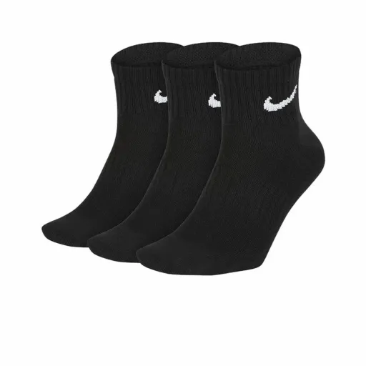 Meias Nike Everyday Lightweight 3 Pares Preto