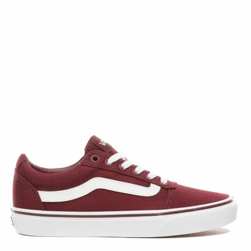 Ténis Casual de Mulher Vans  Ward  Grená