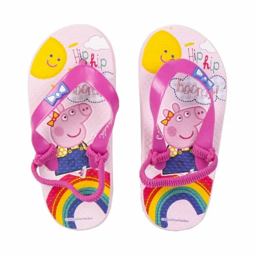 Chinelos de Piscina Peppa Pig Cor de Rosa