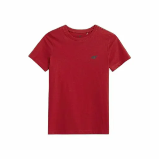 Camisola de Manga Curta Criança 4F M291 Vermelho