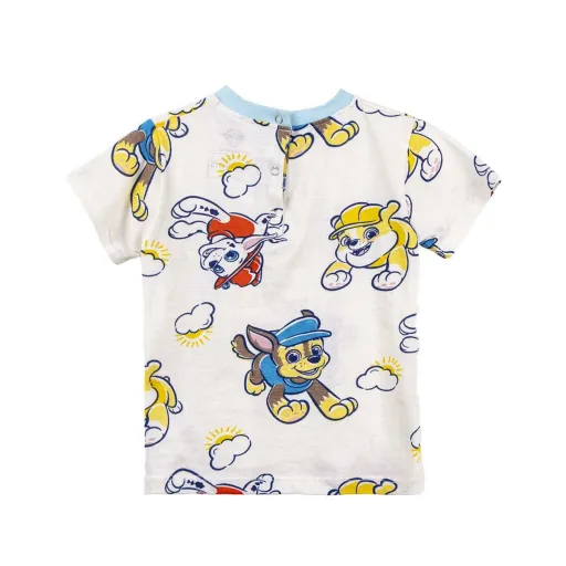 Camisola de Manga Curta The Paw Patrol Bege