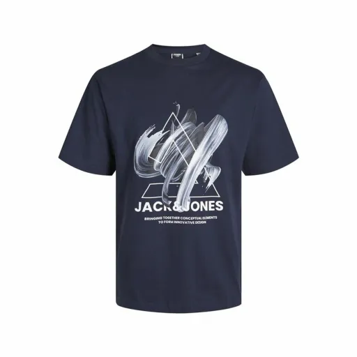 Camisola de Manga Curta Criança Jack & Jones Jcotint Tee Ss Azul