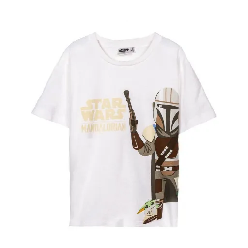 Camisola de Manga Curta The Mandalorian Castanho