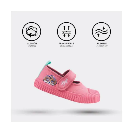 Ténis Casual The Paw Patrol Infantil Cor de Rosa