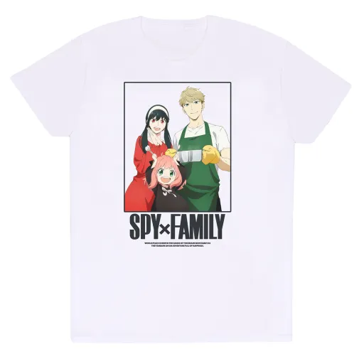 Camisola de Manga Curta Spy X Family Full Of Surprises Branco Unissexo