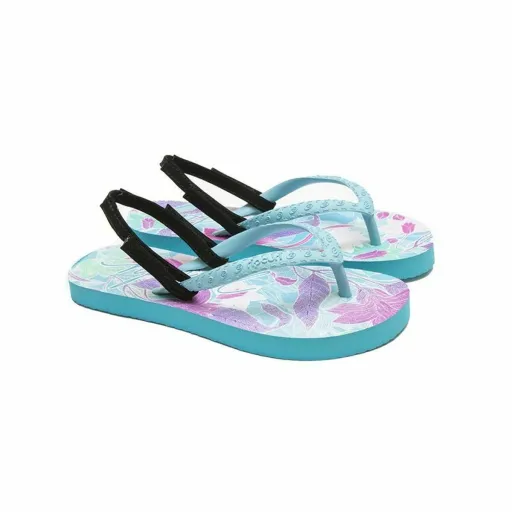 Chinelos para Mulher Rip Curl Mini Girl Summer Art Água-Marinha