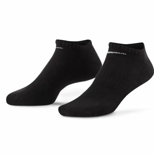 Meias Low-Cut Nike Everyday Cushioned 3 Pares Preto