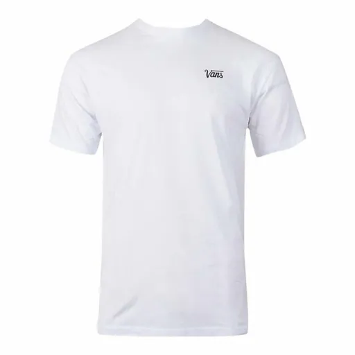 Camisola de Manga Curta Infantil Vans Mini Scrip-B Branco