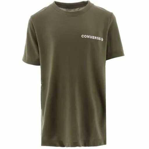 Camisola de Manga Curta Converse Field Surplus Verde