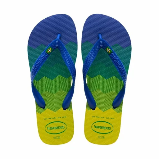 Chinelos para Mulher Havaianas Brasil Fresh Azul