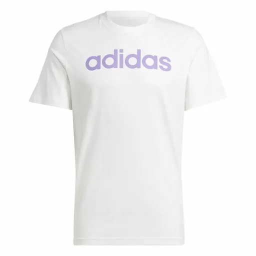 Camisola de Manga Curta Homem Adidas Essentials Branco