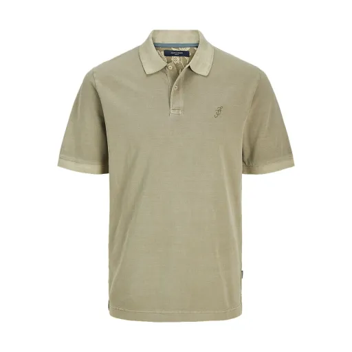 Polo de Manga Curta Homem Jack & Jones JPRBLUWILLIAM  12257315 Verde