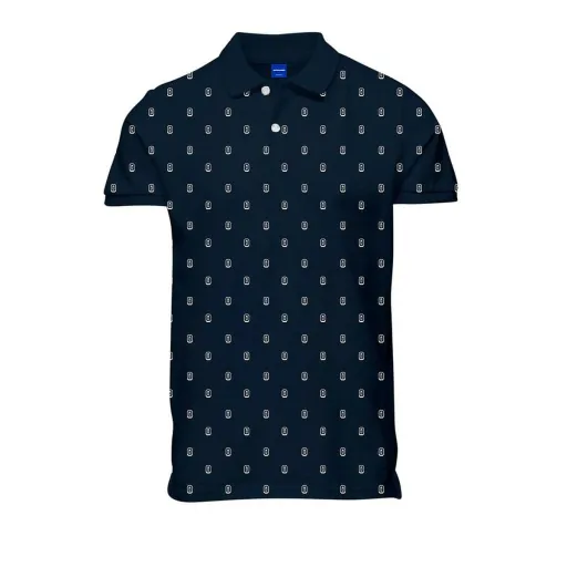 Polo de Manga Curta Homem JORCOLLECT Jack & Jones  SS FST 12232663 Azul Marinho