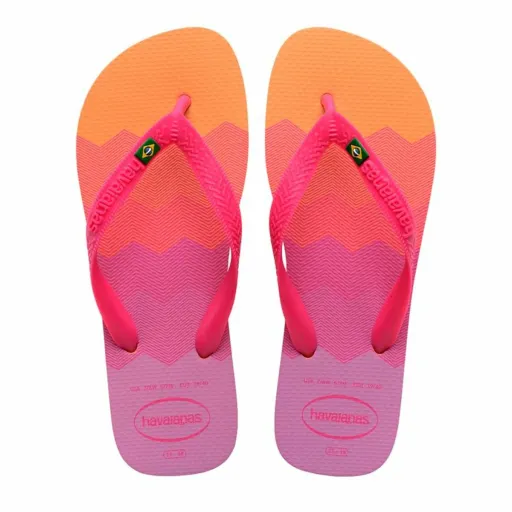 Chinelos para Mulher Havaianas Brasil Fresh Cor de Rosa