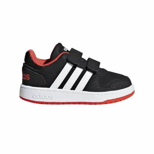 Sapatilhas de Desporto Infantis Adidas Hoops 2.0 Preto