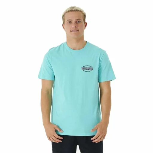 T-Shirt Rip Curl Slasher Água-Marinha Homem