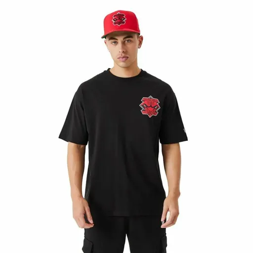 Camisola de Manga Curta Homem New Era  Championship Chicago Bulls