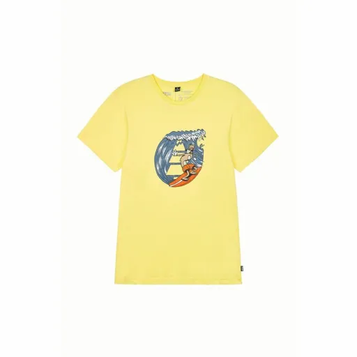 T-Shirt Picture Basement Weasurf Amarelo Homem