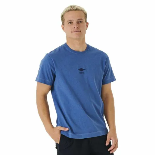 T-Shirt Rip Curl Quality Surf Products Azul Homem