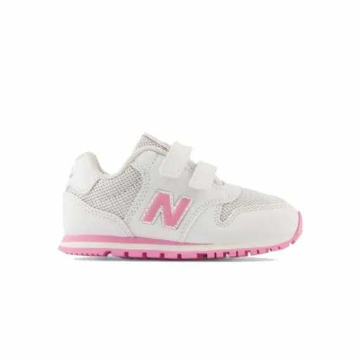 Sapatilhas de Desporto Infantis New Balance 500 Hook Loop Branco