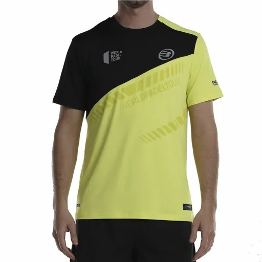 Camisola de Manga Curta Homem Bullpadel Lucio Preto