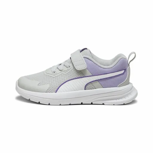 Sapatilhas de Desporto Infantis Puma Evolve Run Mesh Cinzento Claro