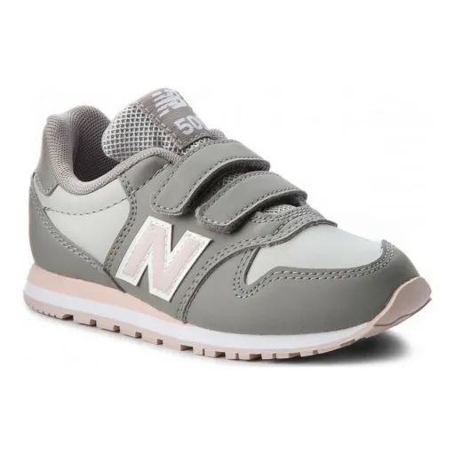 Sapatilhas de Desporto Infantis New Balance KV500PGY  Cinzento