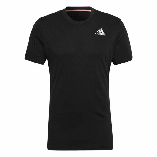 Camisola de Manga Curta Homem Adidas Freelift Preto