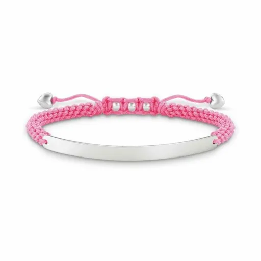 Pulseira Feminino Thomas Sabo LBA0049-173-9 16 - 19 cm Prateado Cor de Rosa 21 cm