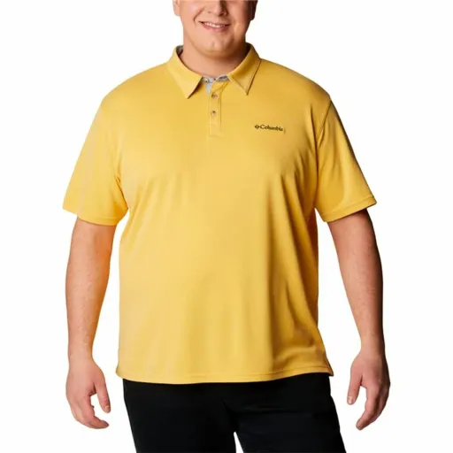 Polo de Manga Curta Homem Columbia Nelson Point™ Amarelo