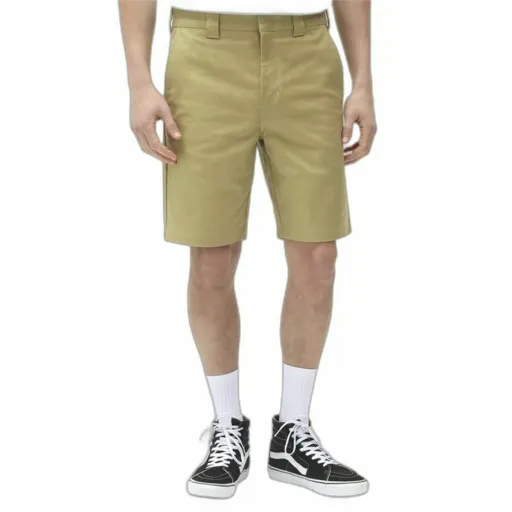 Calças Curtas Dickies Cobden Khaki  Caqui