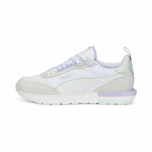 Ténis Casual de Mulher Puma R22 Bege