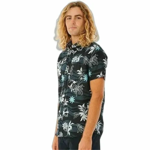 Camisa Rip Curl Swc Botanica S/S Homem Manga Curta Preto