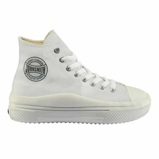 Ténis Casual de Mulher John Smith Licy High Branco