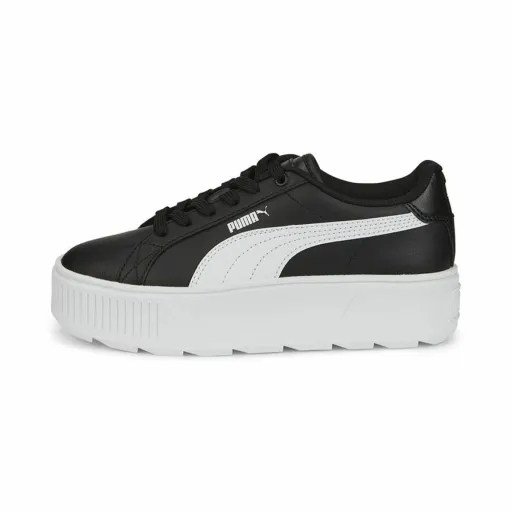 Sapatilhas de Desporto Infantis Puma Karmen L Branco/Preto